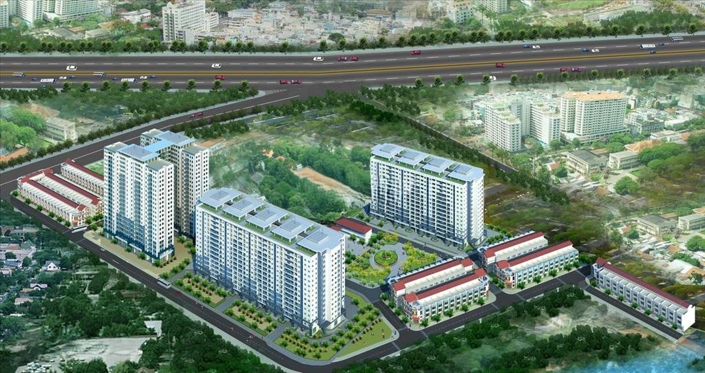 Toàn cảnh Khu dân cư T30, Huyện Bình Chánh