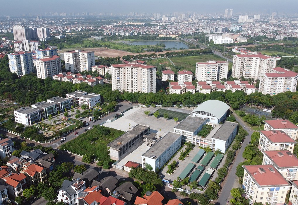 Toàn cảnh Khu đô thị Việt Hưng, Long Biên, Hà Nội