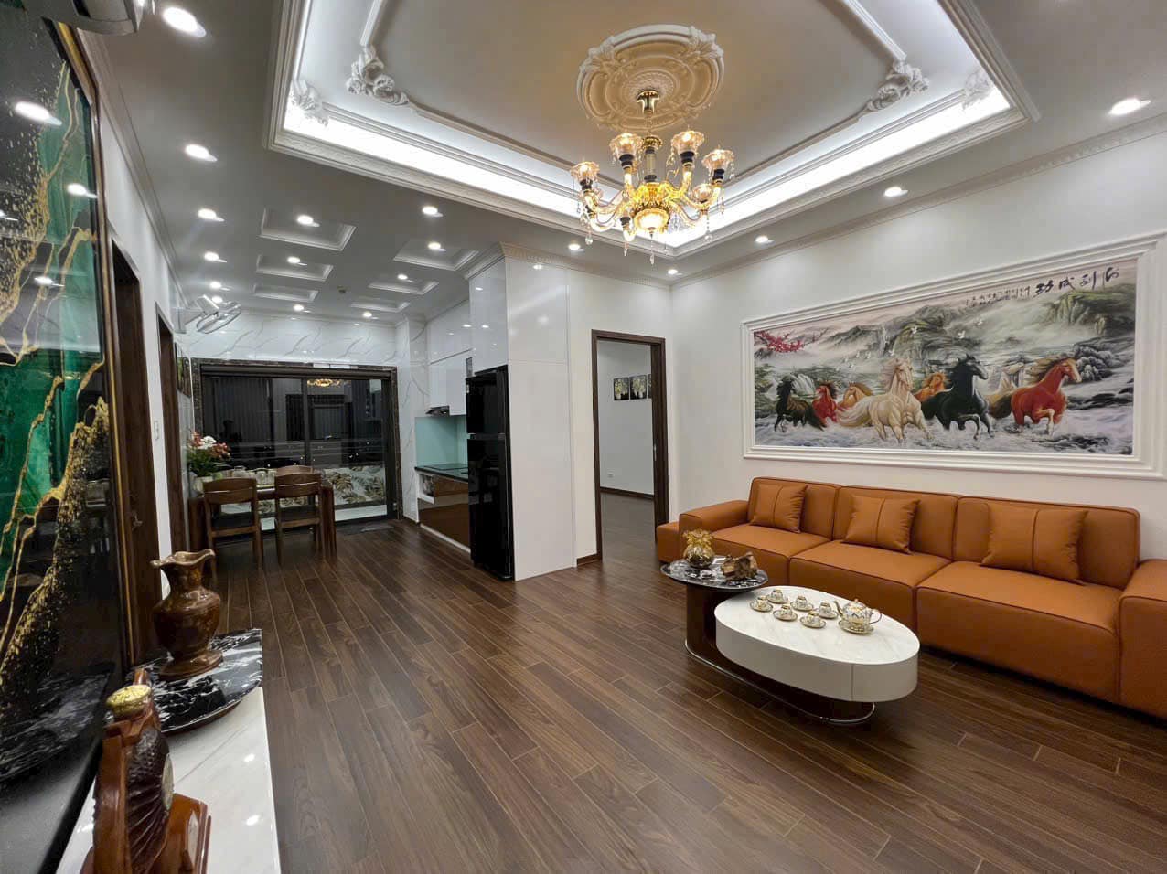 Sơ đồ mặt bằng điển hình tại chung cư 113 Trung Kính