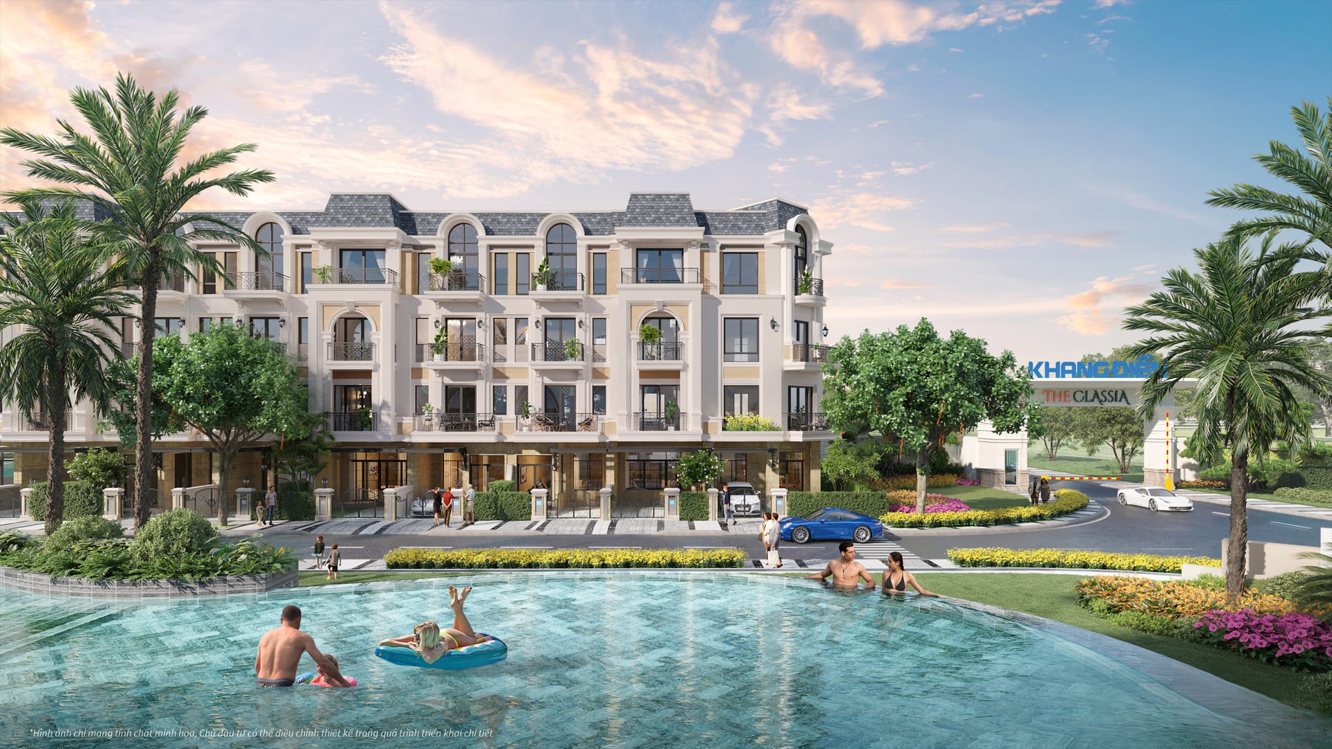 Toàn cảnh khu dân cư The Classia tại TP. Thủ Đức