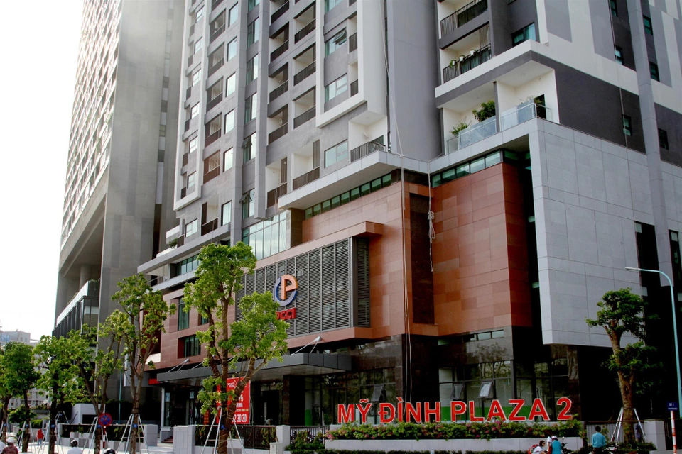Tiện ích và khuôn viên chung cư Mỹ Đình Plaza 2