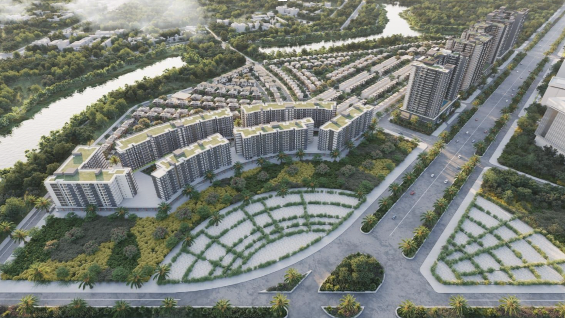 Phối cảnh tổng thể dự án Capitaland Bình Dương (Sycamore)