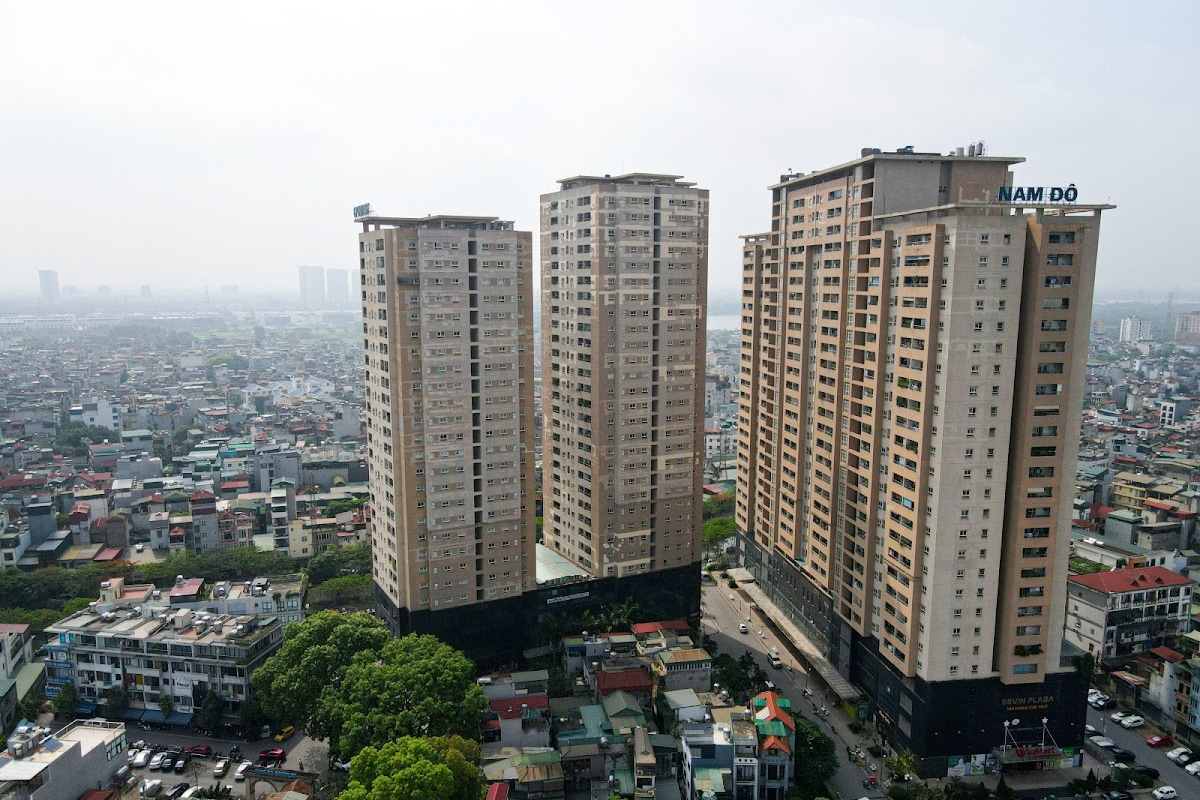 Toàn cảnh chung cư Nam Đô Complex 609 Trương Định