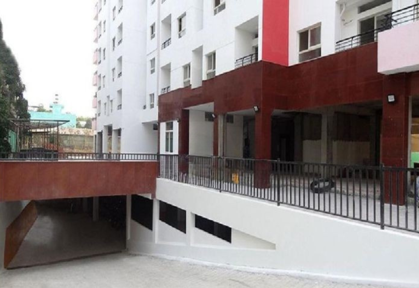 Cổng vào chung cư 8X Thái An, Gò Vấp