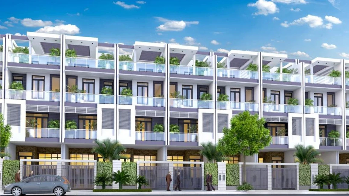 Không gian sống xanh tại KDC Dương Hồng