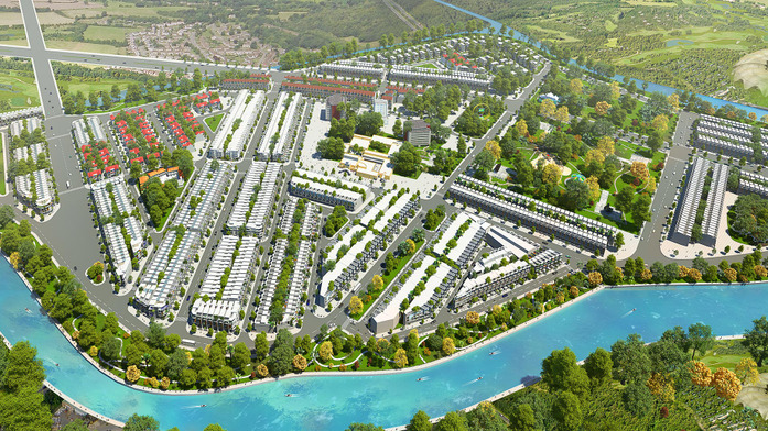 Thiết kế hiện đại tại Khu biệt thự Đại Phúc Green Villas