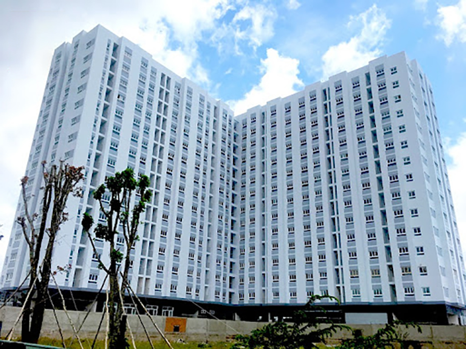 Toàn cảnh chung cư Nhà ở Xã hội An Phú Đông, Quận 12