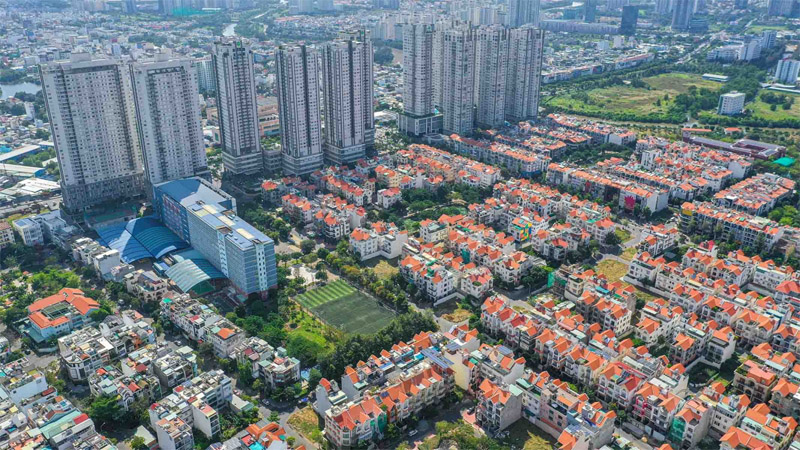 Thiết kế hiện đại tại Khu đô thị Him Lam Kênh Tẻ