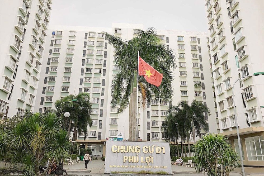 Toàn cảnh Khu dân cư Phú Lợi, Quận 8