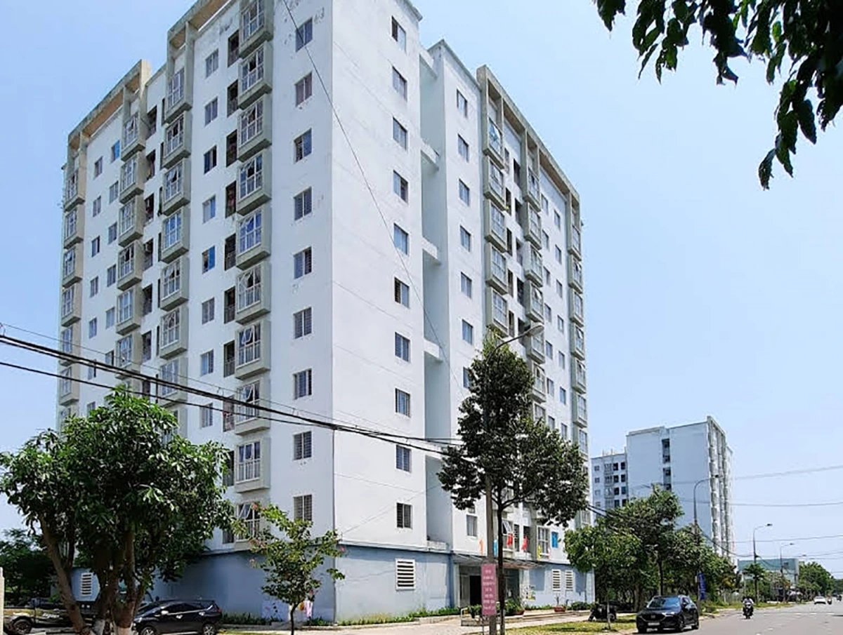 Khuôn viên Khu Chung cư Phong Bắc