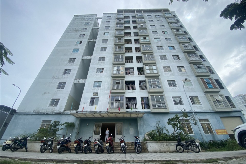 Toàn cảnh Khu Chung cư Phong Bắc, quận Cẩm Lệ, Đà Nẵng