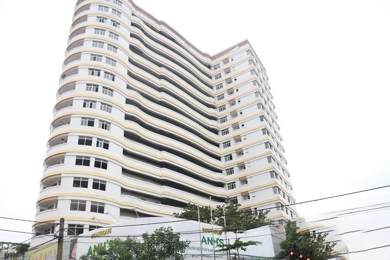 Toàn cảnh chung cư Long Phụng Apartment, Quận Bình Tân