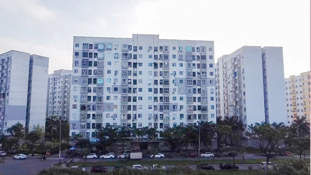 Toàn cảnh chung cư 12T2, quận Sơn Trà, Đà Nẵng
