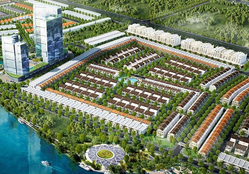Nhà phố kinh doanh sầm uất tại KĐT Mỹ Phước 3