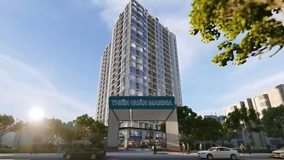 Phối cảnh tổng thể dự án Thiên Quân Marina Plaza bên bờ sông Hậu