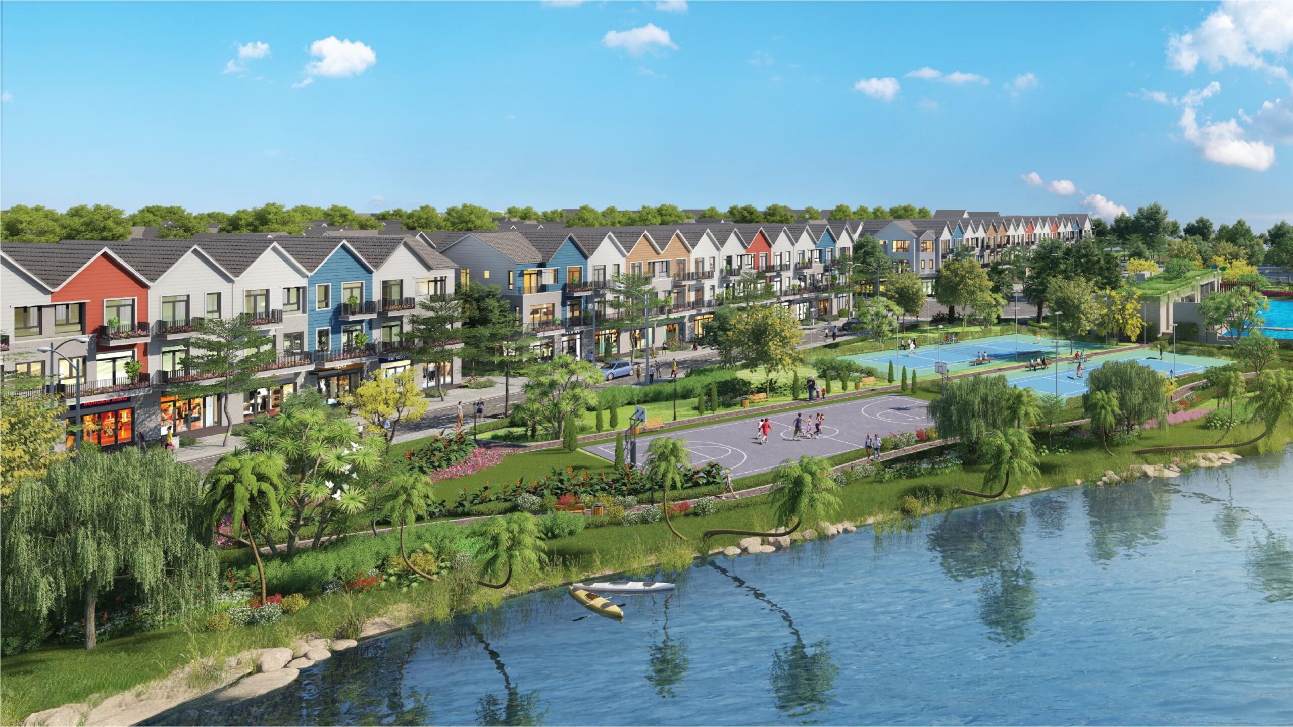 Sống đẳng cấp tại khu biệt thự Park Riverside