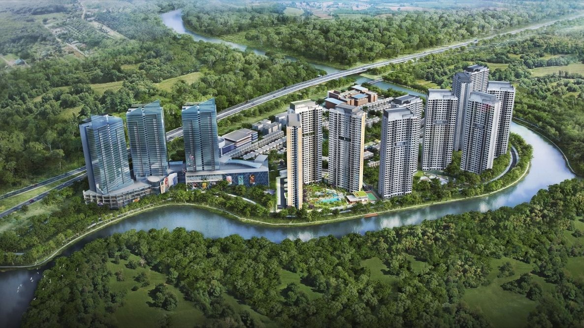 Vị trí đắc địa của KĐT Palm City