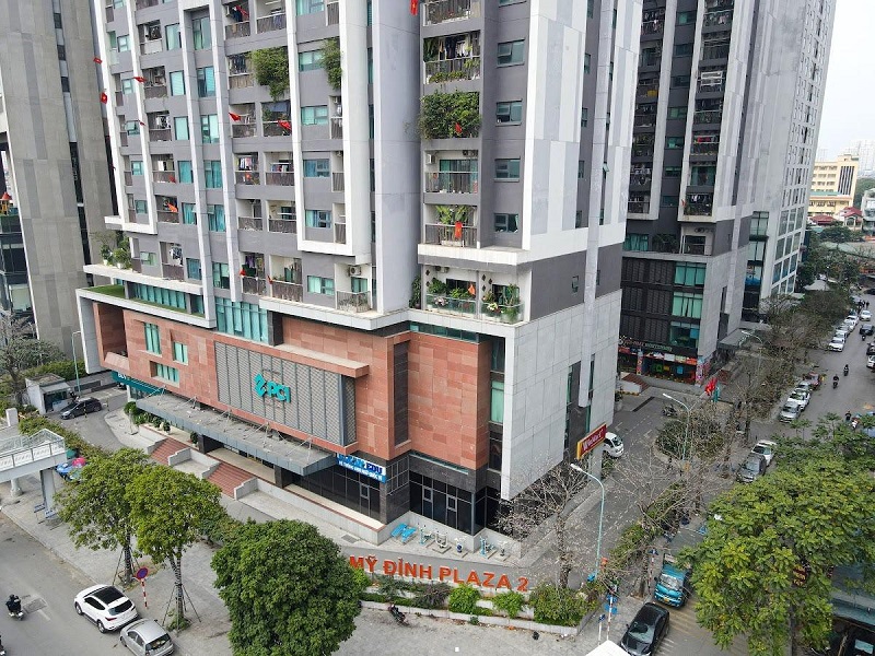 Toàn cảnh chung cư Mỹ Đình Plaza 2, Hà Nội