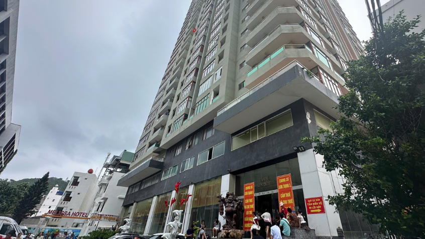 Tiện ích hồ bơi tại chung cư Sơn Thịnh