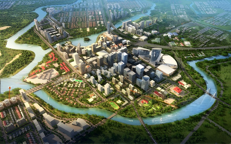 Toàn cảnh Khu đô thị Phú Mỹ Hưng, Quận 7