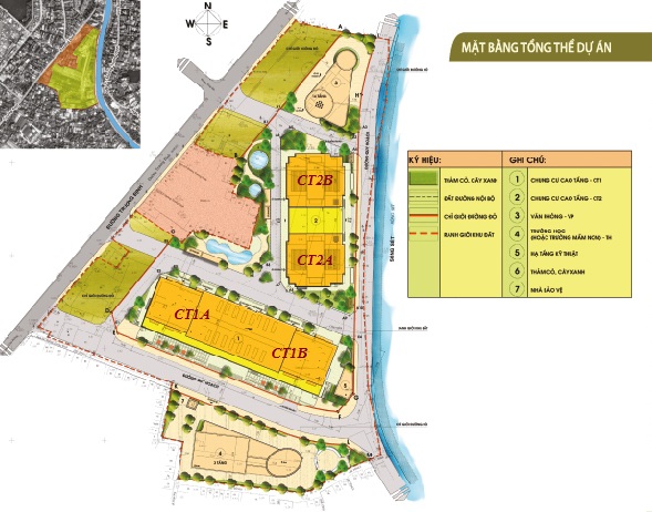 Sơ đồ mặt bằng căn hộ tại Nam Đô Complex