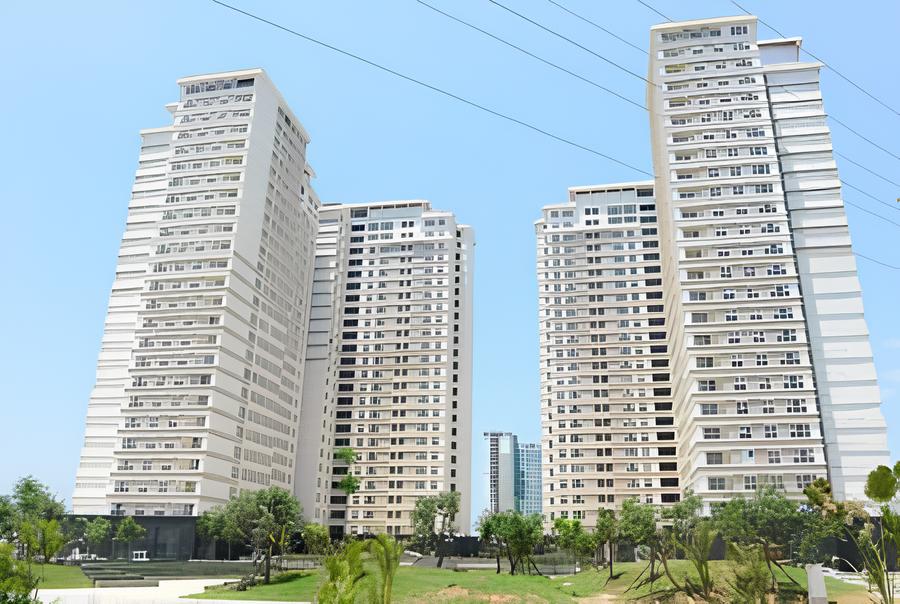 Toàn cảnh Cụm chung cư Ấn Quang, Quận 10
