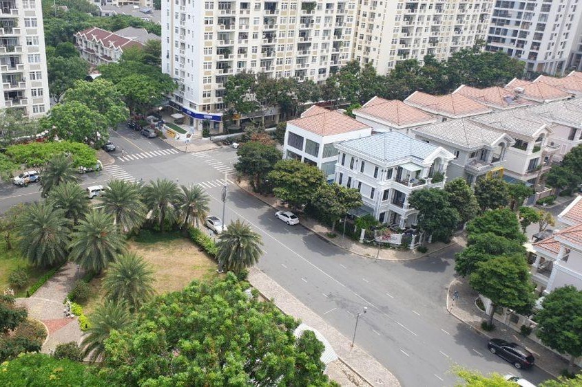 Không gian sống xanh và tiện nghi tại Khu dân cư Cảnh Viên 1