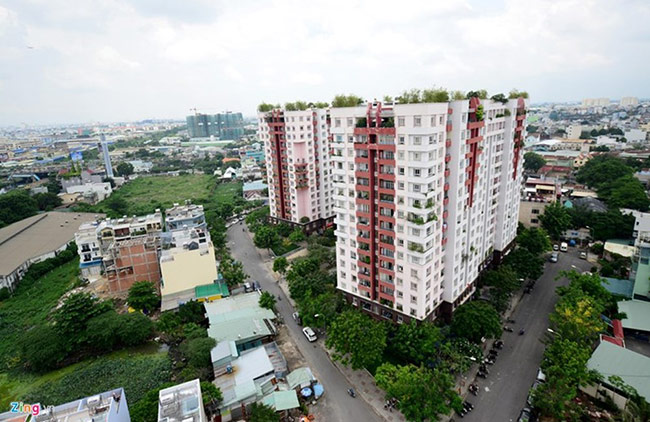 Toàn cảnh chung cư Thái An 3, Quận 12