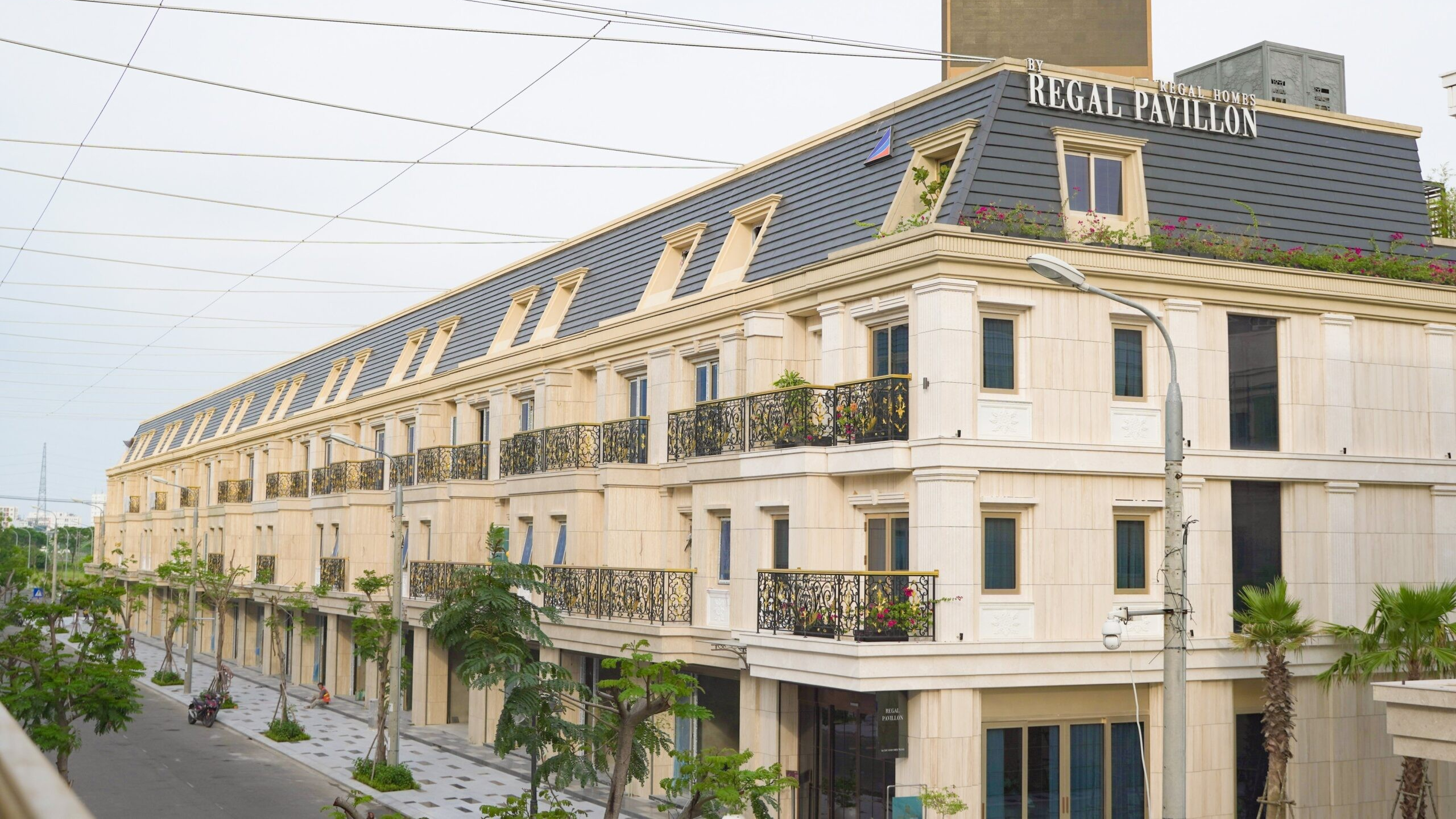 Phối cảnh tổng thể phố thương mại Regal Pavillon Đà Nẵng