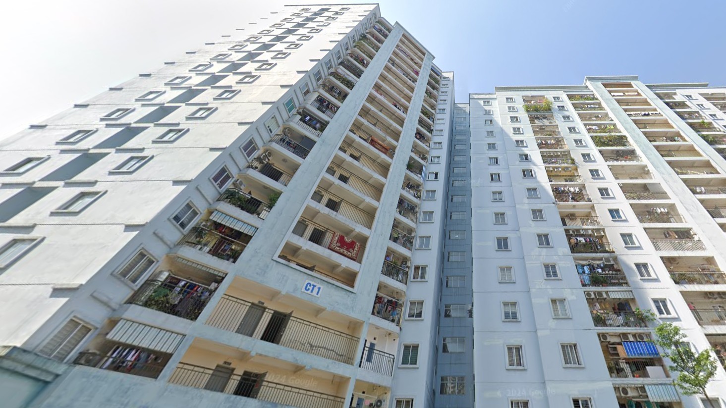 Toàn cảnh chung cư D22 Bộ Tư Lệnh Biên Phòng, 62 Trần Bình