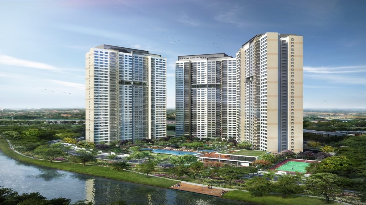 Tiện ích hồ bơi sang trọng tại Palm City