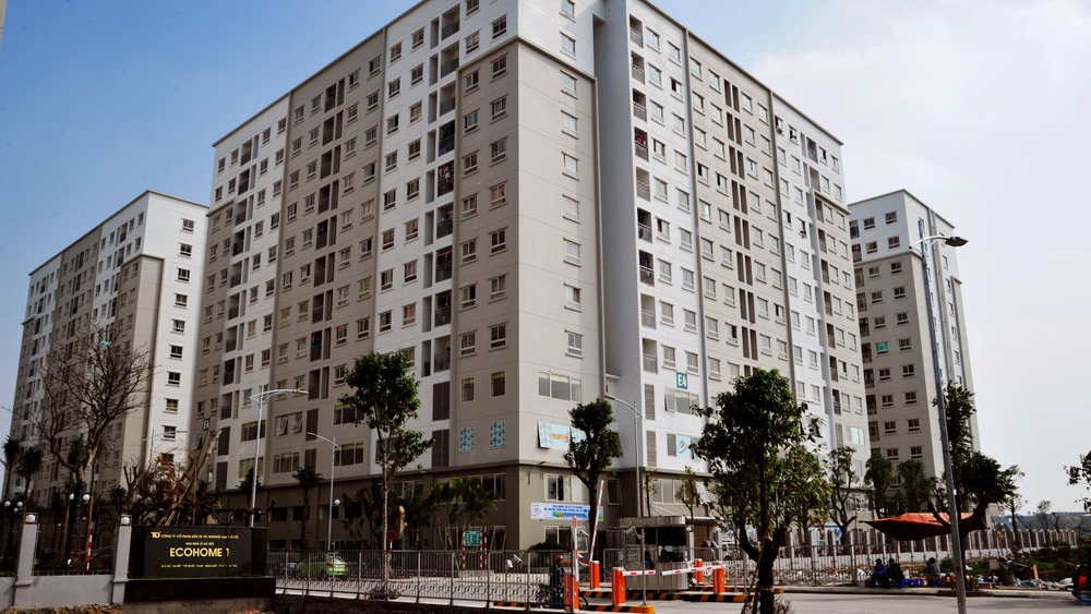 Không gian sống xanh tại chung cư Ecohome 1