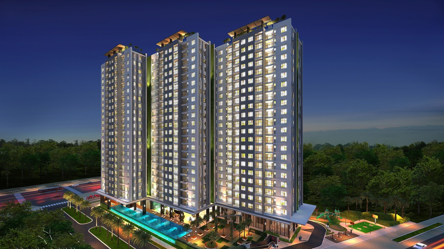 Phối cảnh căn hộ An Gia Star tại Bình Tân