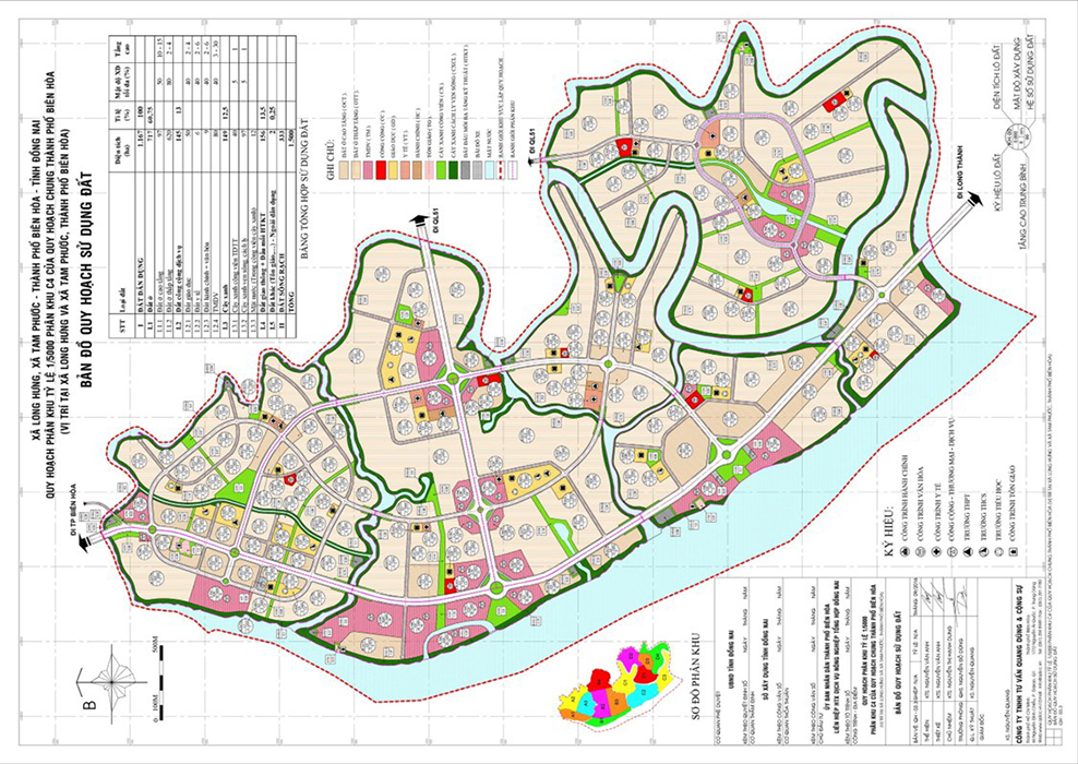 Sơ đồ mặt bằng tổng thể KĐT Aqua City