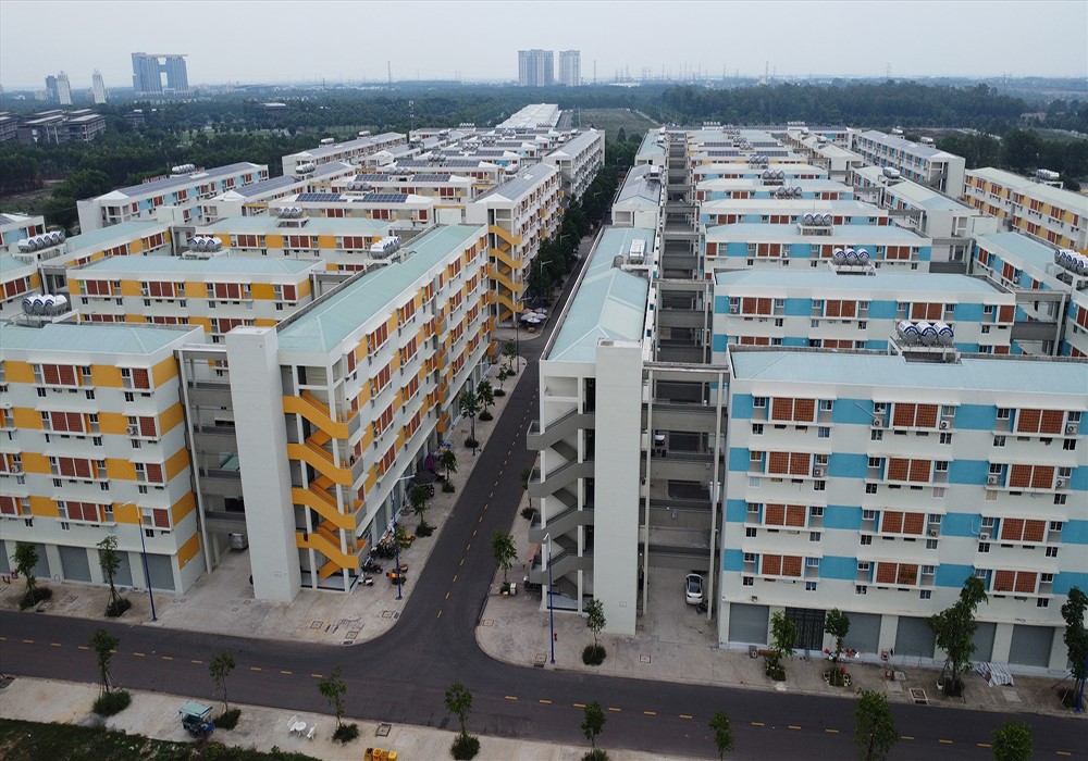Khu vực xung quanh NOXH Becamex Hòa Lợi