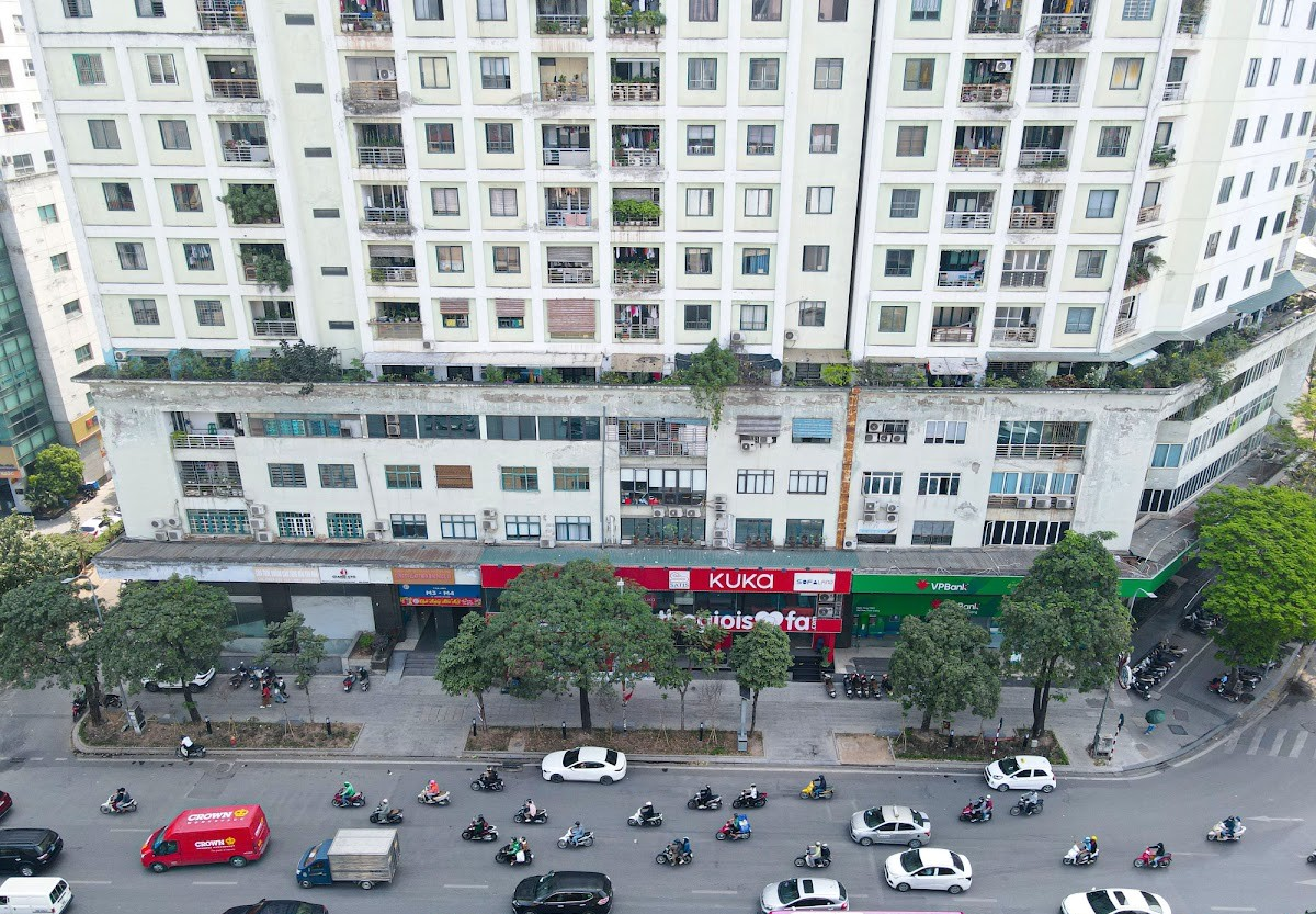 Toàn cảnh chung cư M3 - M4 Nguyễn Chí Thanh, Đống Đa