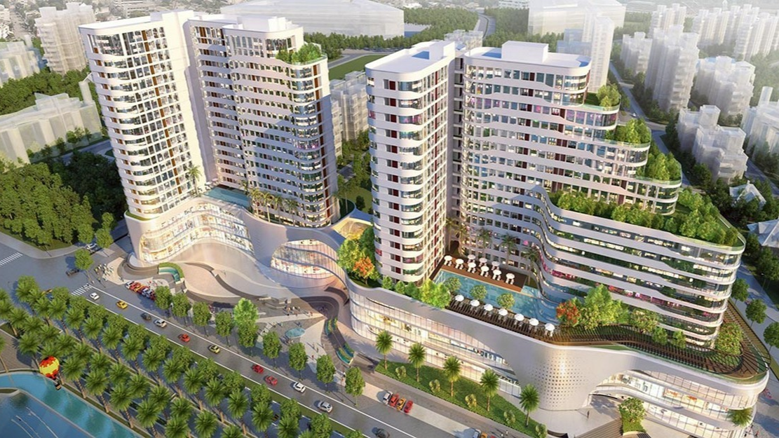 Toàn cảnh Khu đô thị Vạn Phúc City bên sông Sài Gòn, TP. Thủ Đức