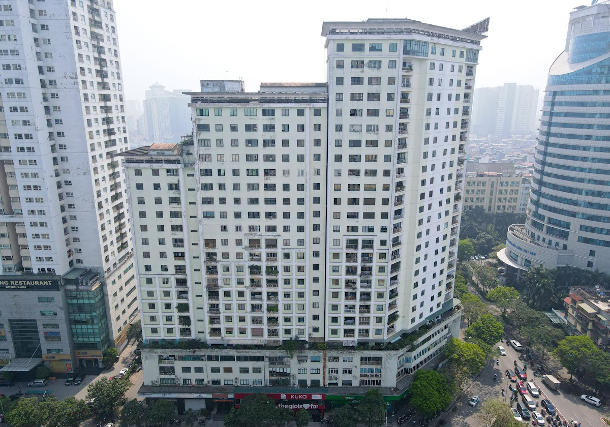 Khu vực lân cận chung cư M3-M4 Nguyễn Chí Thanh