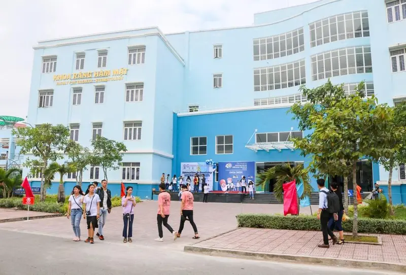 Hoạt động ngoại khóa tại đại học Y Dược Cần Thơ.