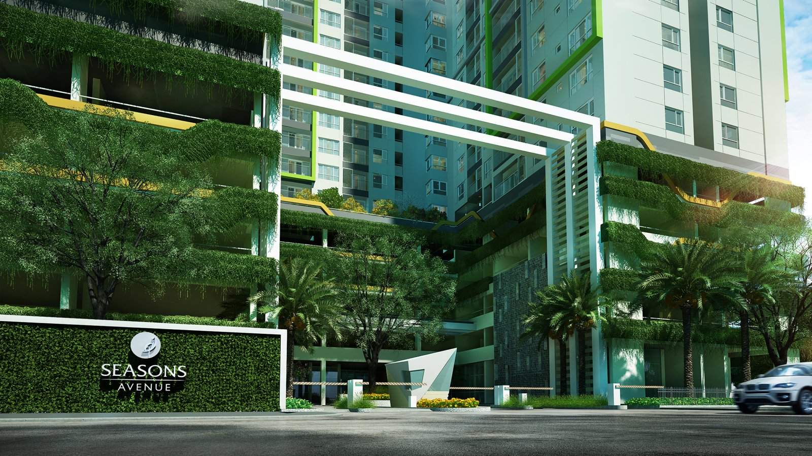Toàn cảnh chung cư Season Avenue, Quận Hà Đông