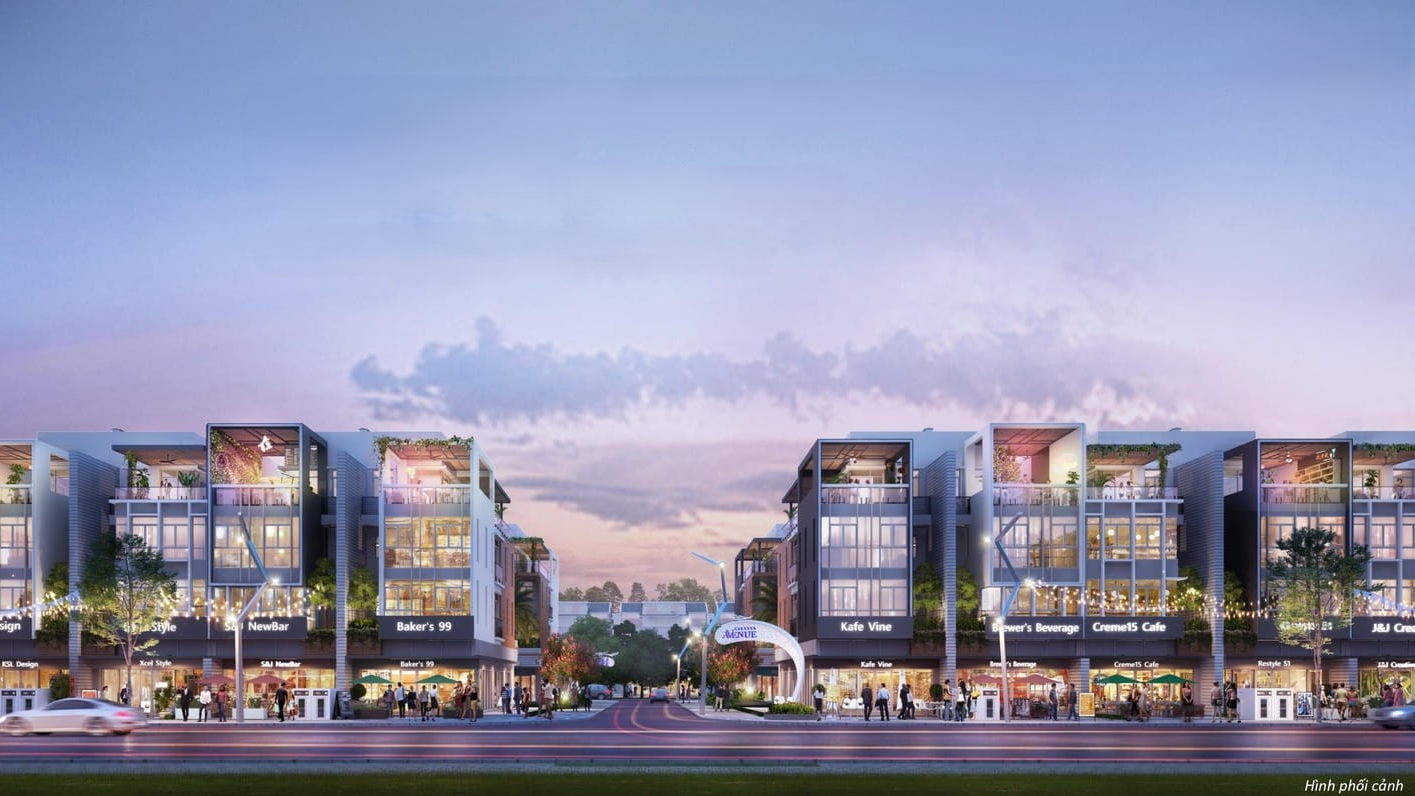 Thiết kế hiện đại, sang trọng tại shophouse Celesta Avenue