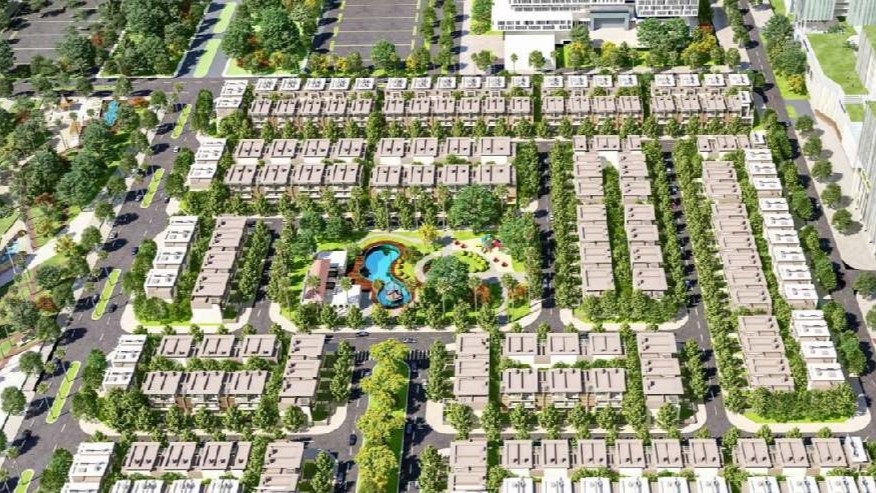 Khu đô thị E.City Tân Đức và khu vực lân cận