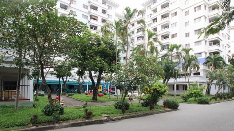 Sống tiện nghi tại chung cư Hưng Vượng 3