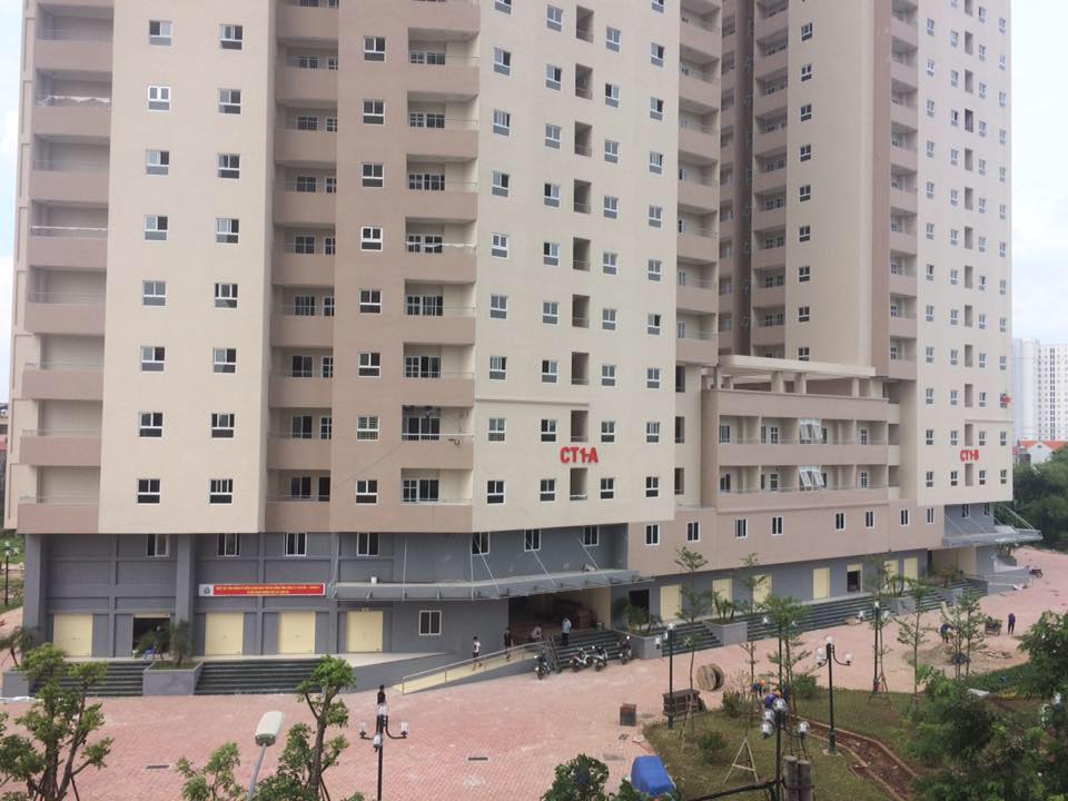 Toàn cảnh Chung cư CT1 Thạch Bàn, quận Long Biên