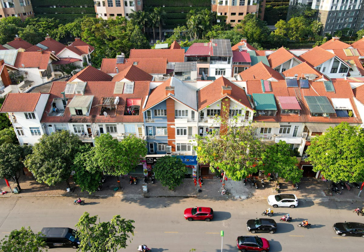 Toàn cảnh Làng Việt Kiều Châu Âu Euroland, Hà Đông