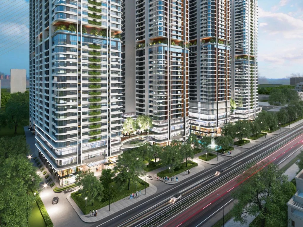 Toàn cảnh chung cư Astral City, TP. Thuận An