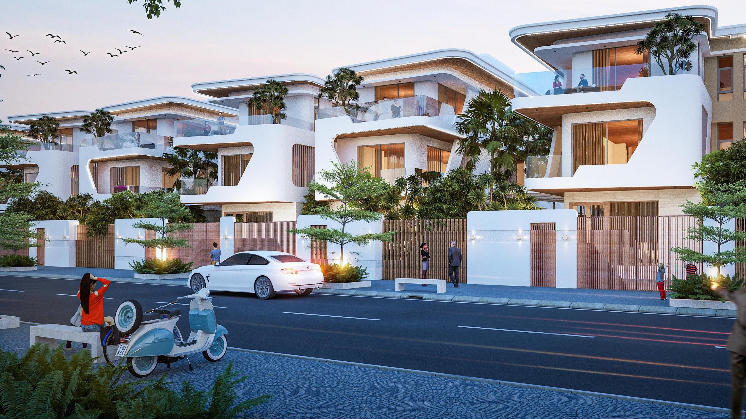 Toàn cảnh khu phức hợp Elysia Complex City ven sông Hàn, Đà Nẵng