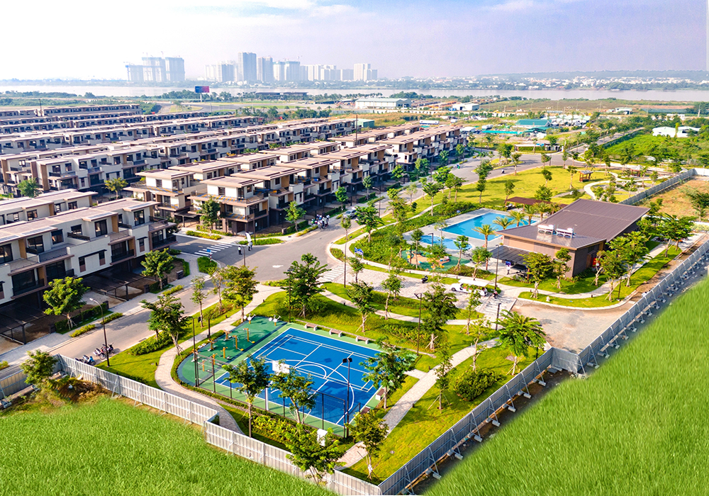 Phối cảnh Khu đô thị Izumi City ven sông Đồng Nai