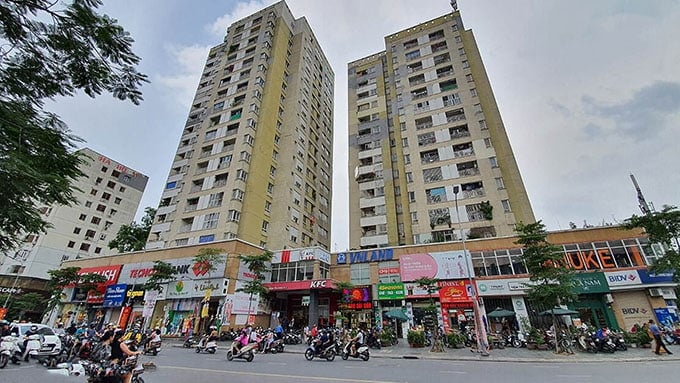 Không gian sống tại chung cư B4 - B14 Kim Liên