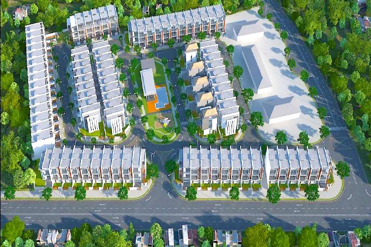 Thiết kế tổng thể Khu dân cư Golf Park Residence